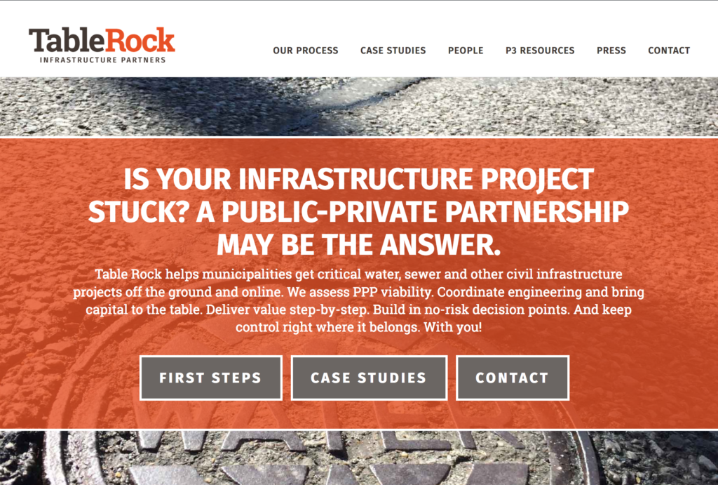 Table Rock Website