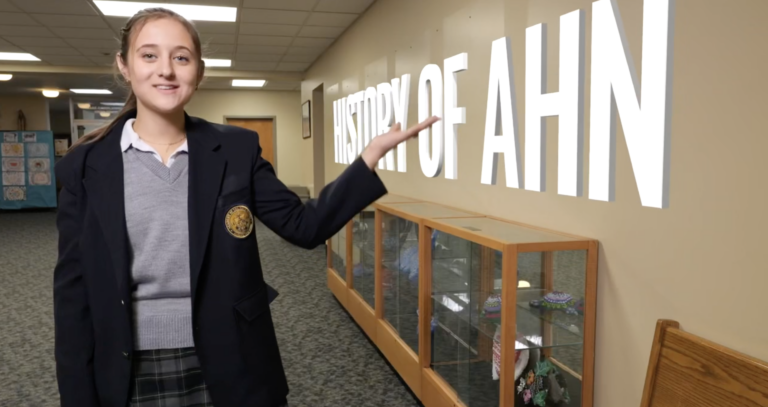 One for the history books, er, walls!