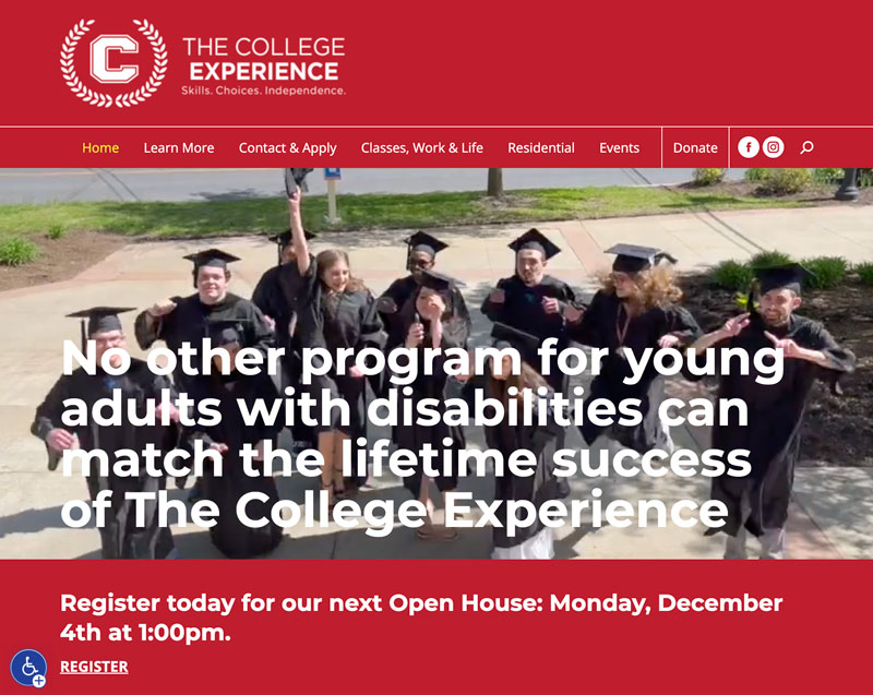 The College Experience Home Page